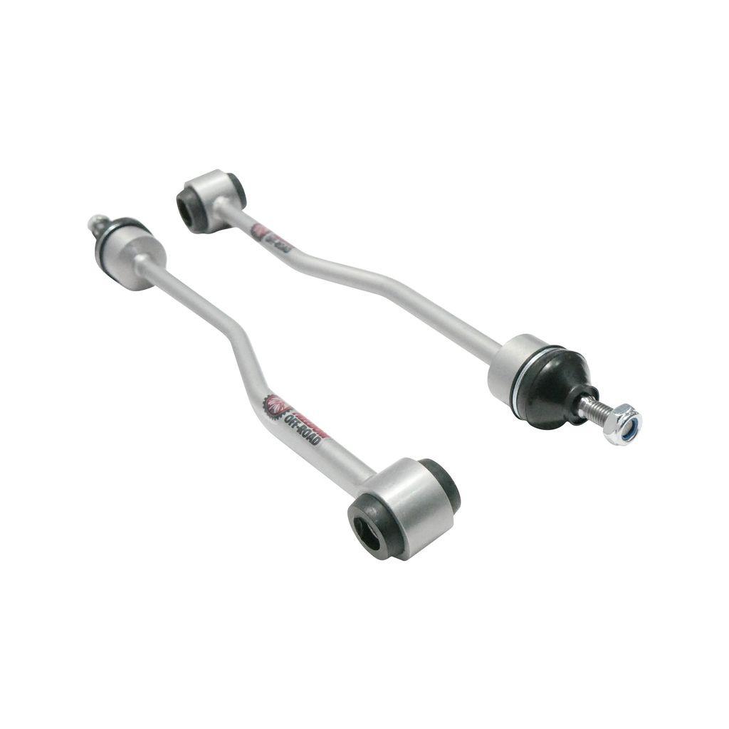 Front Extended Zinc-Nickel Sway Bar End Links for 2-3.5 Inch Lift 97-06 Jeep Wrangler