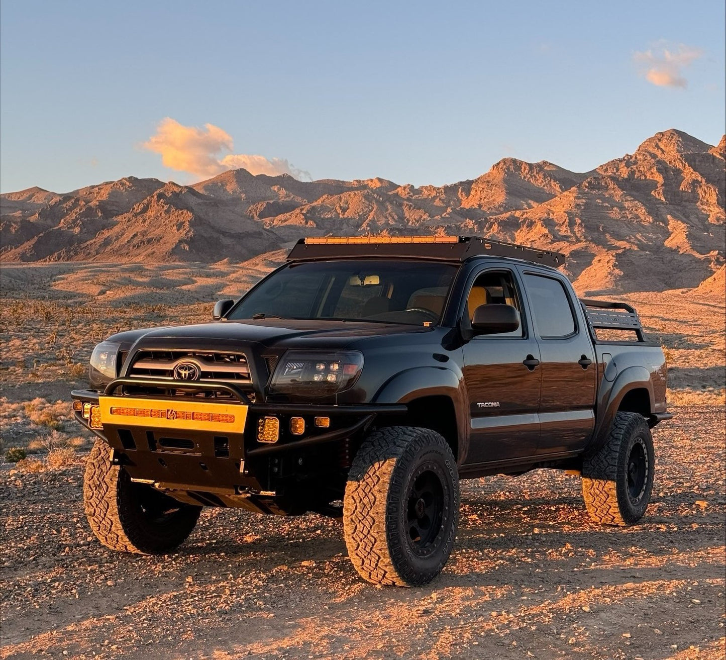 2.5-5 Inch Adjustable Coilovers 3 Inch Rear Blocks w/U Bolts and Shocks 05-23 Tacoma