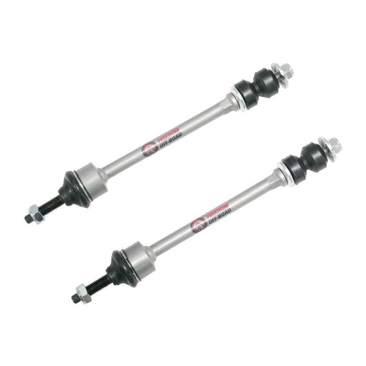 Front Extended Zinc-Nickel Sway Bar End Links for 2-3.5 Inch Lift 06-10 Dodge Ram 1500/11-18 Ram 1500/11-13 Ram 2500/3500/99-06 Chevrolet Silverado/GMC Sierra 1500/01-10 Chevrolet Silverado/GMC Sierra 2500/3500HD