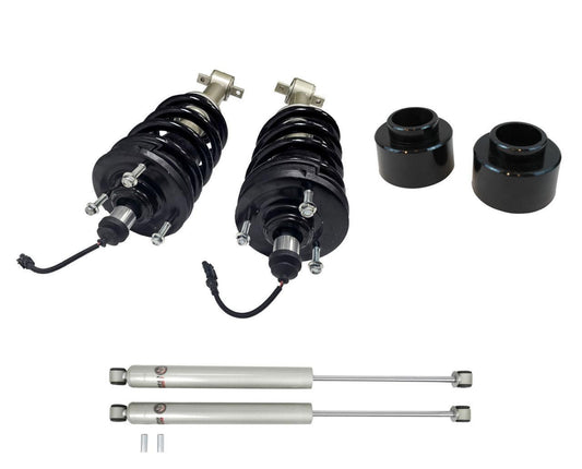 2 Inch Lift Mag Ride Delete Loaded Struts with Rear 2 Inch Spring Spacers and Shocks