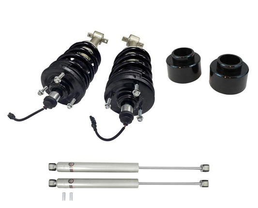 3 Inch Lift Mag Ride Delete Loaded Struts with Rear 2 Inch Spring Spacers and Shocks