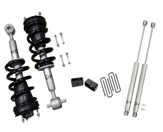 2 Inch Front Lift Struts w/ 2 Inch Rear Blocks and Shocks