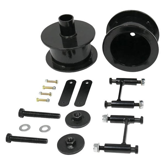3 Inch Rear Coil Spring Spacers with Shock Extenders and Brake Line Brackets 07-18 Wrangler JK