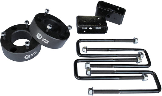 3 Inch Front Strut Spacers 2 Inch Rear Lift Blocks w/U Bolts 05-23 Titan