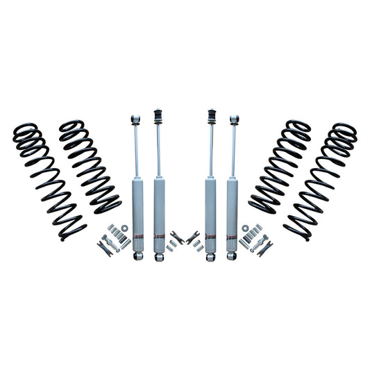 2.5 Inch Front / 2.0 Inch Rear Lift Springs w/ Shocks 99-04 Grand Cherokee