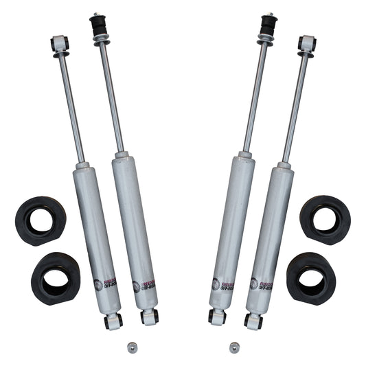 3 Inch Spacer Lift Kit w/ Shocks 97-06 Wrangler TJ