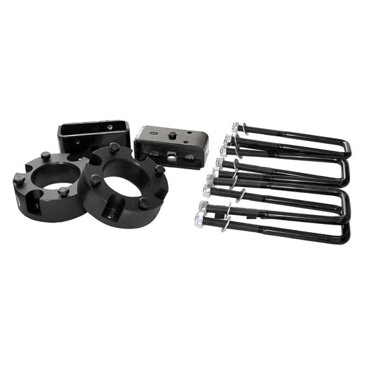 3 Inch Front Strut Spacers 2 Inch Rear Lift Blocks w/U Bolts 05-23 Tacoma