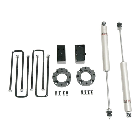 3 Inch Lift Kit Front Spacers w/ Rear Blocks and Shocks 00-06 Toyota Tundra