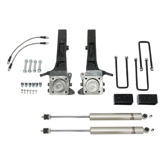 4 Inch Front 3 Inch Rear Lift Kit w/Shocks 05-23 Tacoma RWD