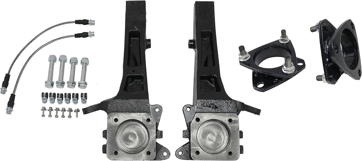 7 Inch Front Lift Kit w/Extended Brake Lines 05-23 Tacoma RWD