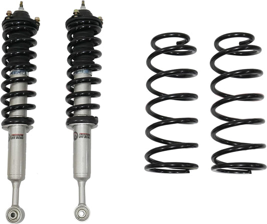 3 Inch Front Lift Struts with Rear 2 Inch Lift Springs 10-23 GX460 03-09 GX470 03-Up 4Runner 07-14 FJ Cruiser