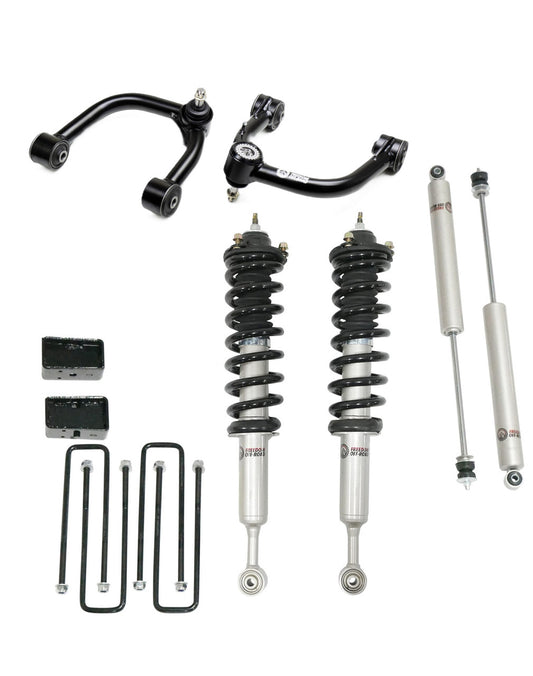 3 Inch Lift Kit Front Struts w/ Rear Blocks, Shocks, and Control Arms 05-23 Toyota Tacoma