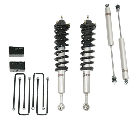 3 Inch Lift Kit Front Struts w/ Rear Blocks and Shocks for 07-21 Tundra