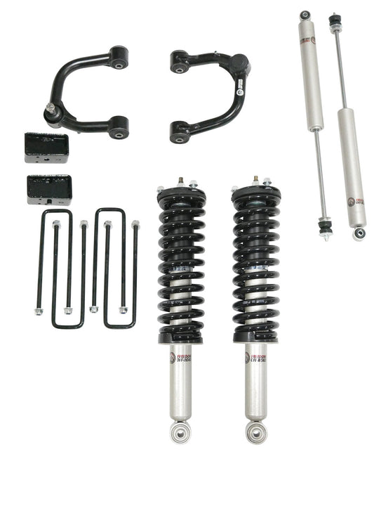 3 Inch Lift Kit Front Struts w/ Rear Blocks, Shocks, and Control Arms for  00-06 Tundra