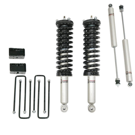 3 Inch Lift Kit Front Struts w/ Rear Blocks and Shocks 96-04 Toyota Tacoma