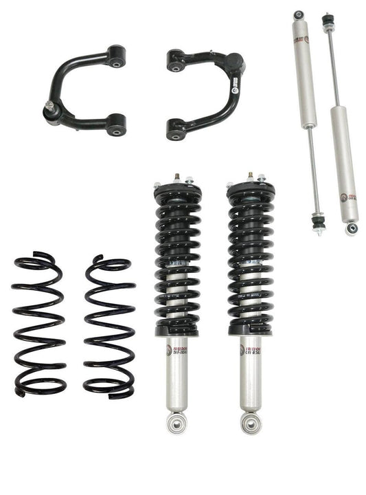 Front 3.5 Inch Lift Struts w/ Rear 3 Inch Lift Springs, Shocks, and Front Upper Control Arms 1996-2002 Toyota 4Runner