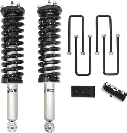 Front 3.5 Inch Lift Struts w/ Rear 3 Inch Blocks 1996-2004 Toyota Tacoma