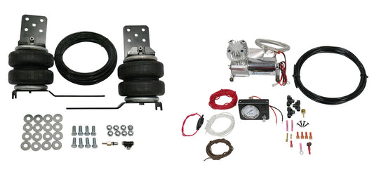 Rear Air Bag Leaf Spring Tow Assist Kit w/ Controller Kit FO-U1102-KIT
